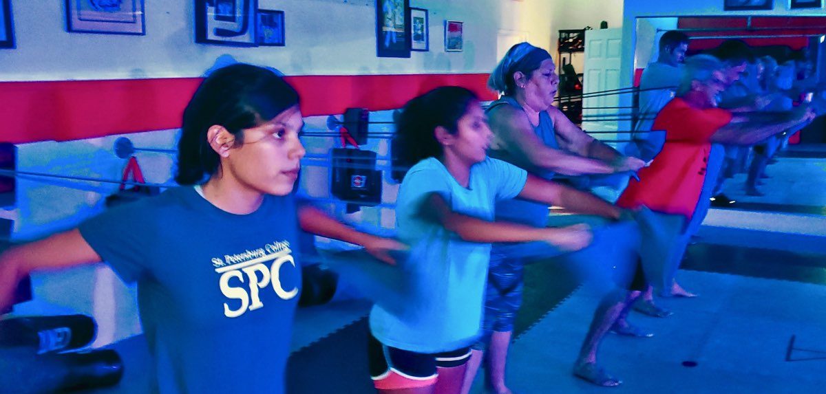 Fitness classes in Largo, Florida.