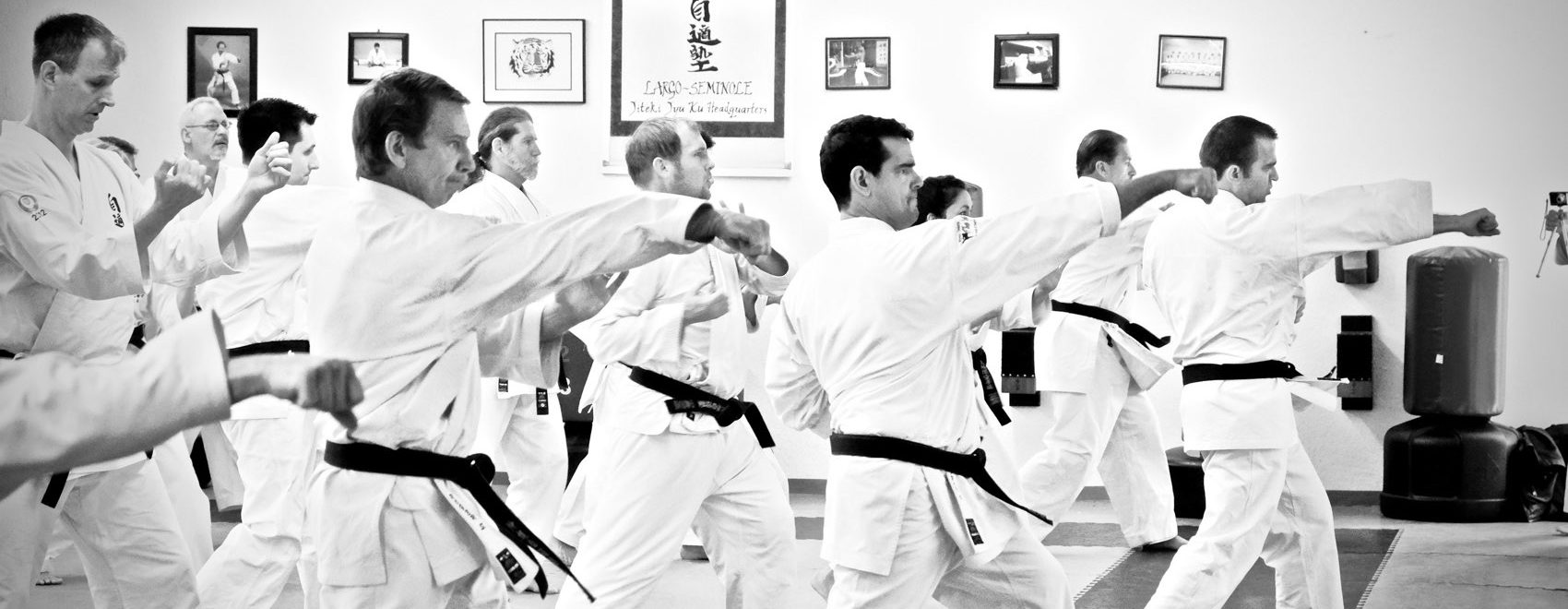 Martial Arts Class at the Dojo